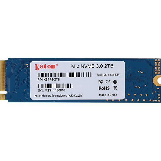 KSTON M.2 NVME 2280(PCIe 3.0)